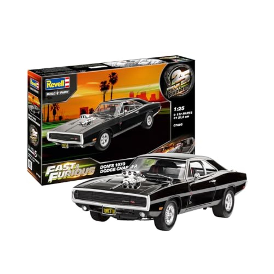 Model Kit Dodge Charger - Kit Model Mobil Fast and Furious