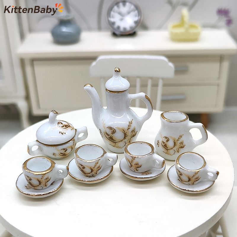 Model Kit Fantasy - 1set mainan Dekorasi miniatur rumah boneka,