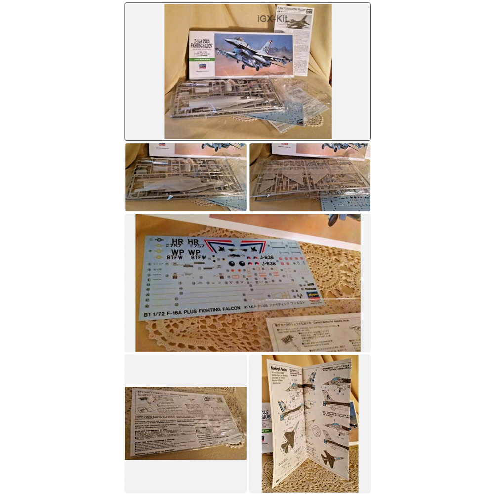 Model Kit Hasegawa - Hasegawa 00231 1/72 Skala US F16