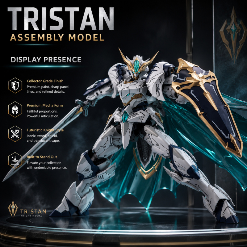 Model Kit Tristan - Kit Perakitan Model Mecha Tristan Knight,