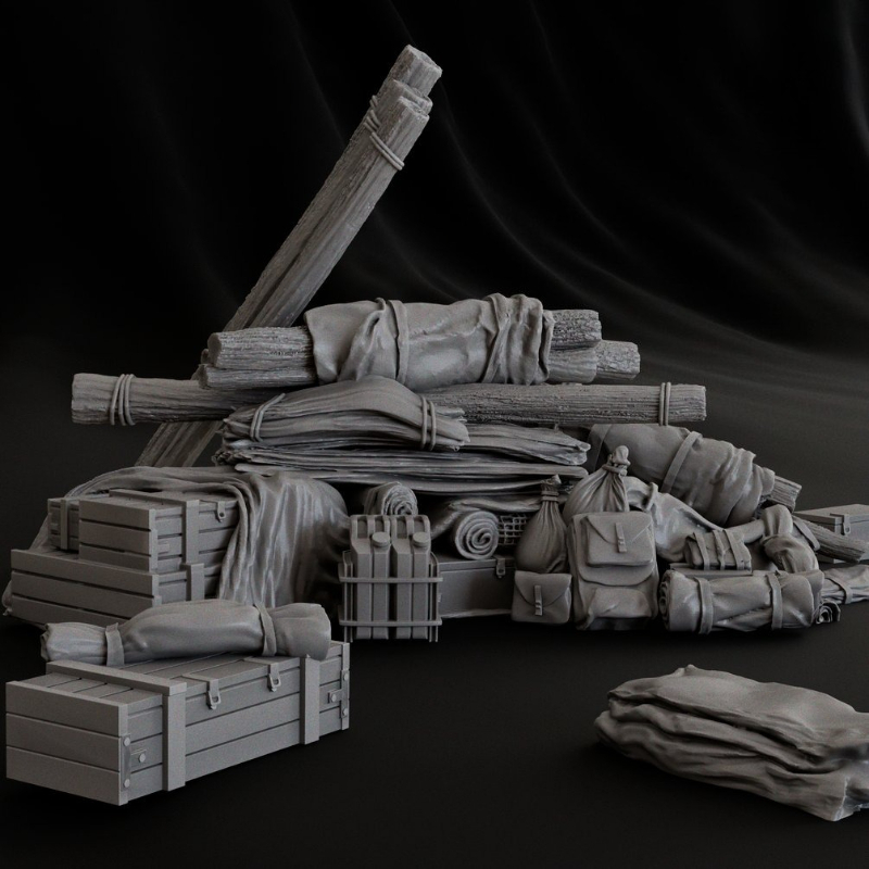 Model Kit Italeri - Kit Rakitan Model Resin Die-Cast Skala