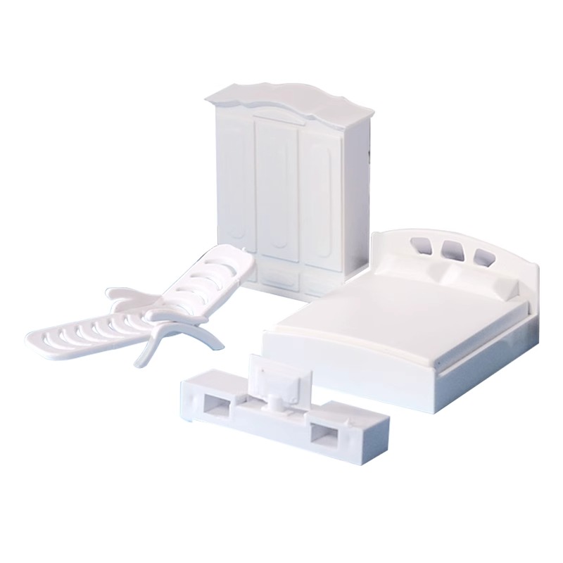 Model Kit Fantasy - Set Model Furnitur Miniatur Skala 1:50