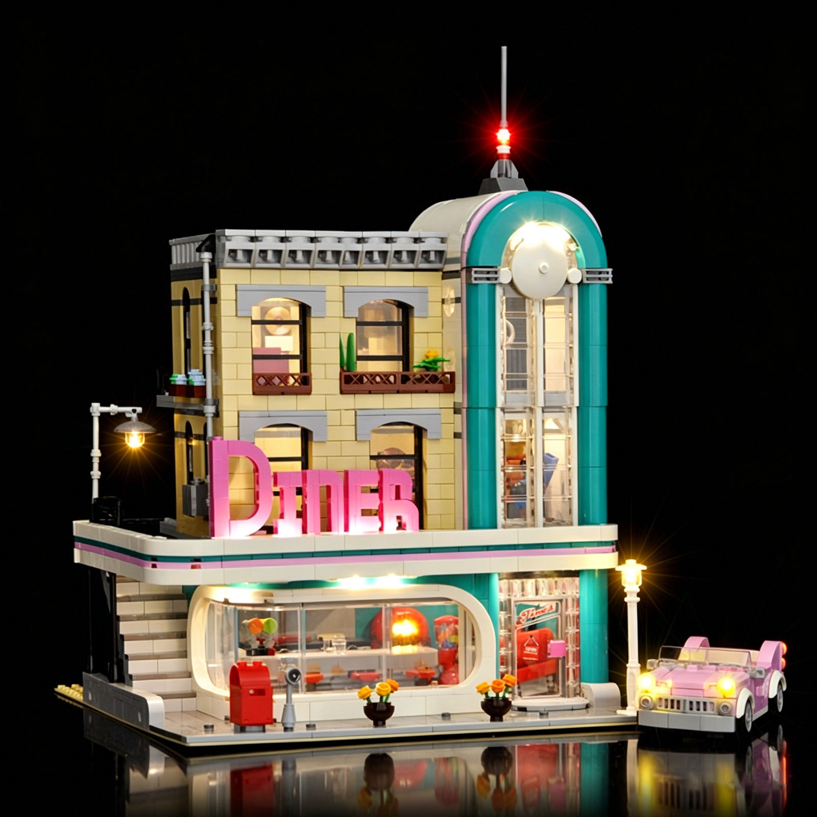 Model Kit Companies - Kit Lampu LED LYBMTWF Kompatibel dengan