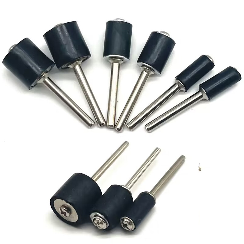 Sanding Stick Set - 6 buah karet Mandrel 1/8 1/4