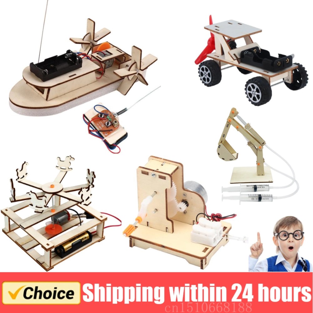 Model Kit Fantasy - Model perahu DIY mainan sains anak