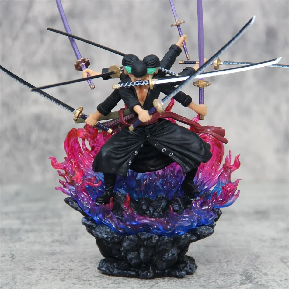 Model Kit Anime - One Piece Zoro Action Figure Tokoh