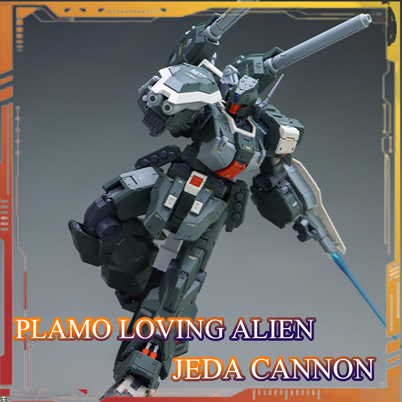 Model Kit Tristan - PLAMO LOVING ALIEN Jeda Cannon Action
