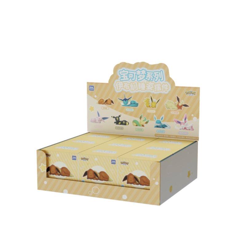 Model Kit Eevee - Pokemon Eevee Seri Posisi Tidur Blind