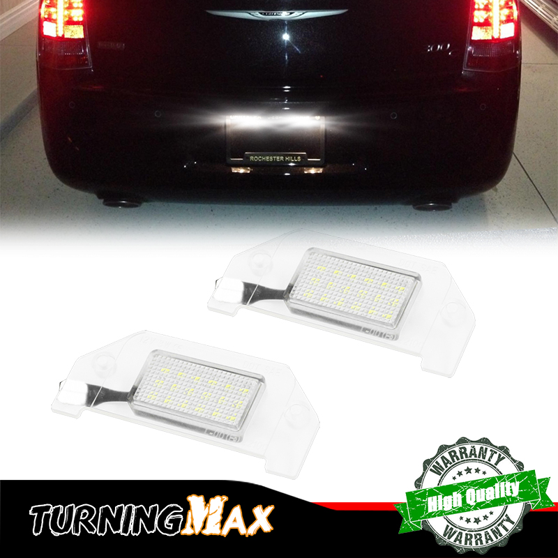 Model Kit Dodge Charger - Lampu plat nomor LED mobil untuk