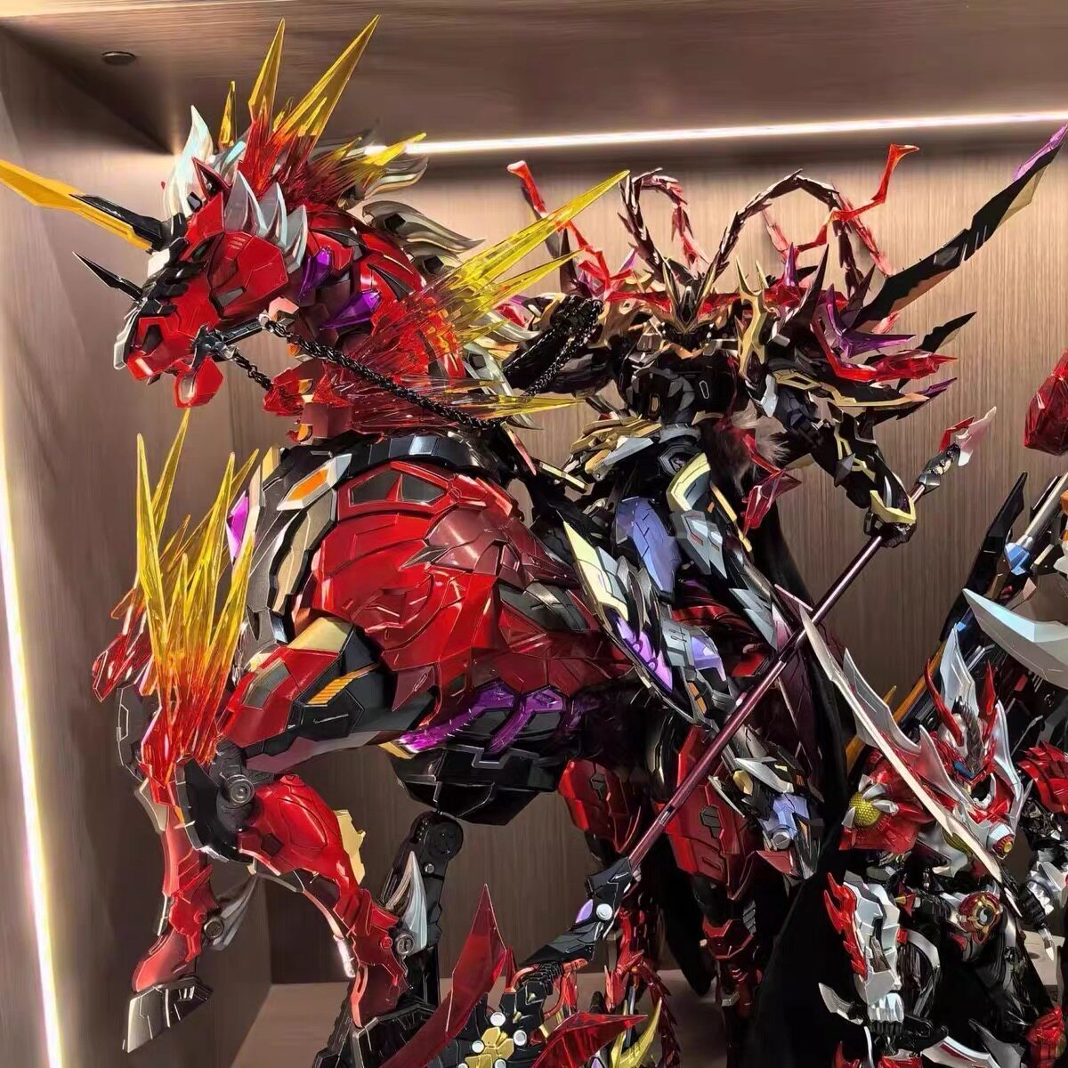 Model Kit Tristan - Model Mecha Nuklir Motor Guan Yu