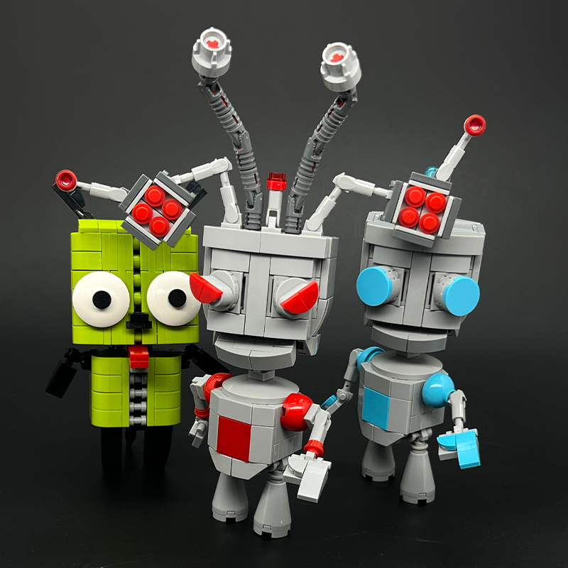Model Kit Companies - Kit Blok Bangunan Model Kreatif Anjing