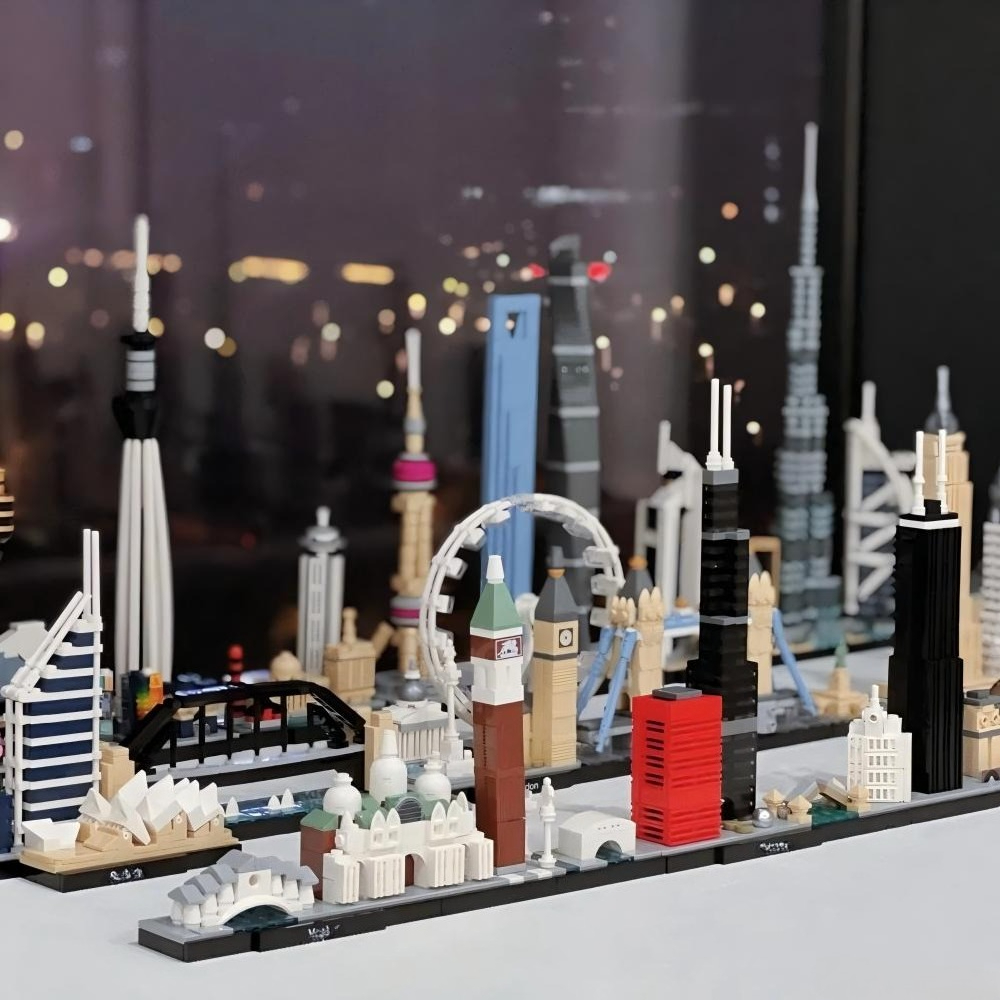 Tiga Belas Set Model Kota 2104 - Model Kit Lego ulasan dan harga