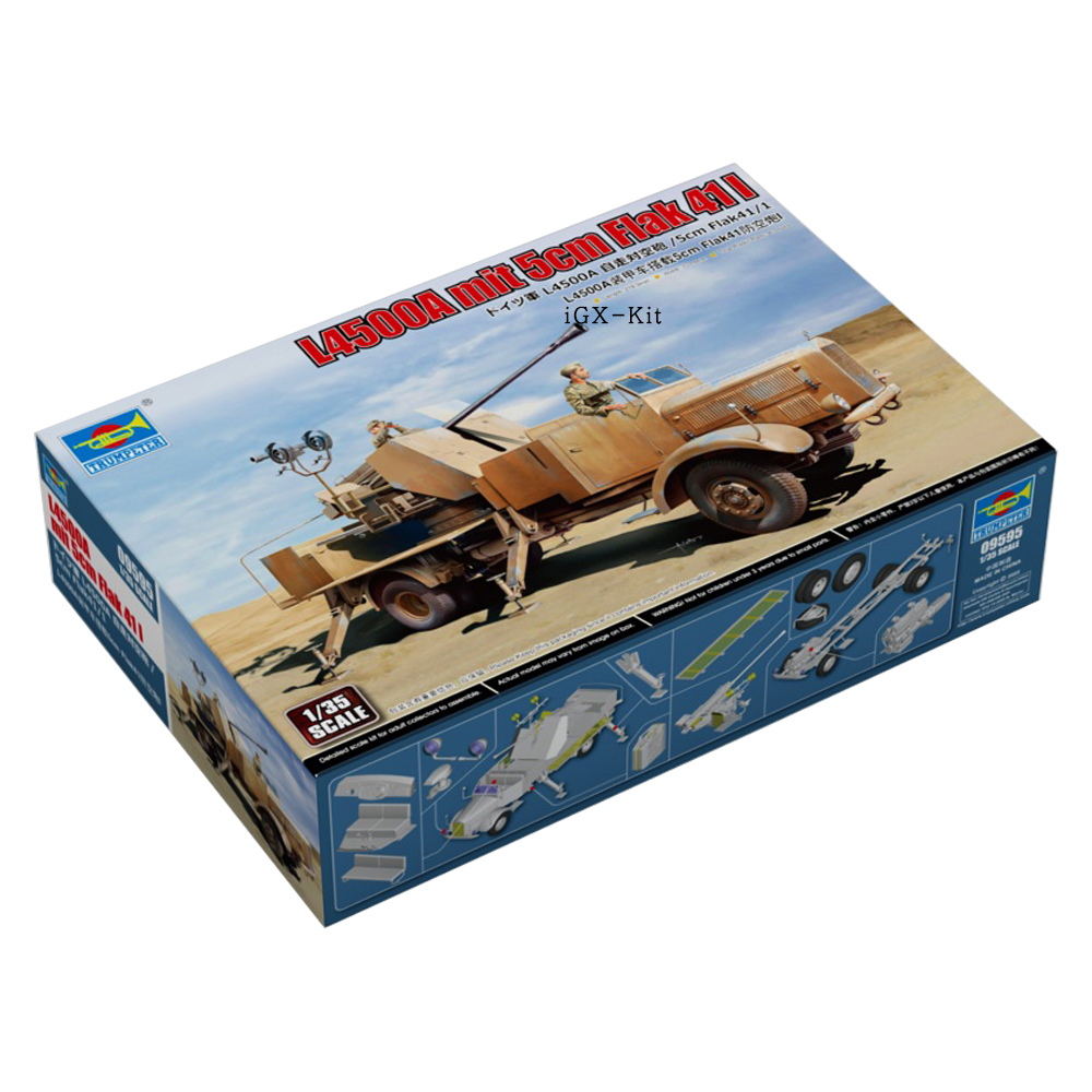 Trumpeter 09595 1/35 Skala L45 - Model Kit Italeri ulasan dan harga