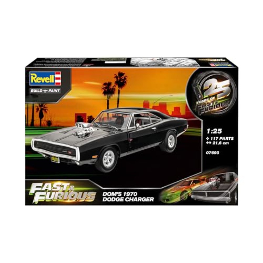 Kit Model Mobil Fast and Furio - Model Kit Dodge Charger ulasan dan harga