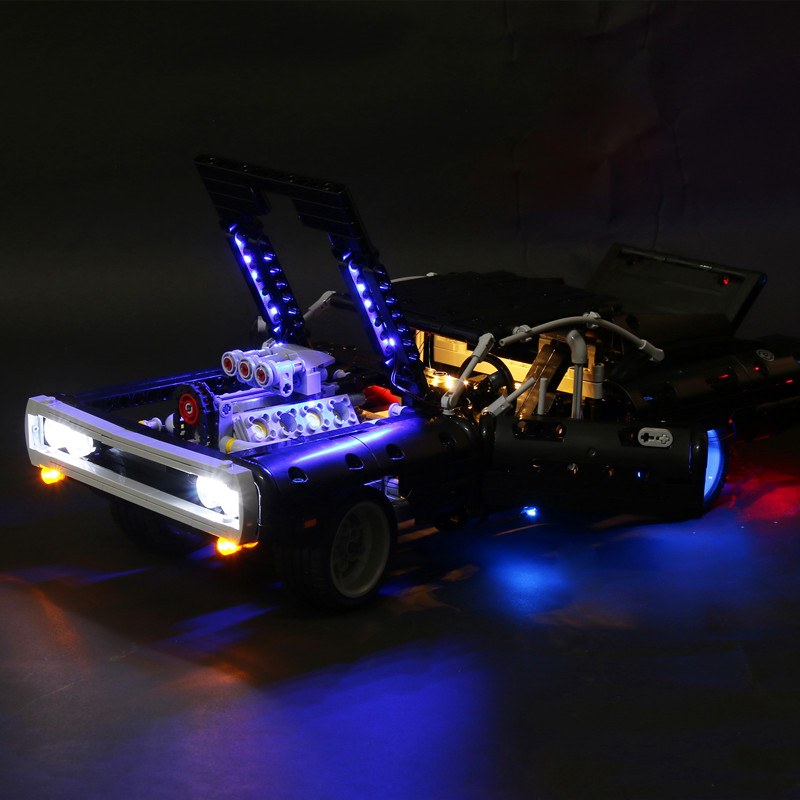 Kit Lampu LED Cocok untuk LEGO - Model Kit Dodge Charger ulasan dan harga
