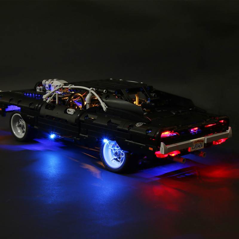 Kit Lampu LED Cocok untuk LEGO - Model Kit Dodge Charger ulasan dan harga