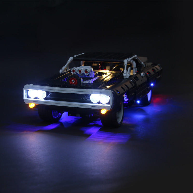 Kit Lampu LED Cocok untuk LEGO - Model Kit Dodge Charger ulasan dan harga