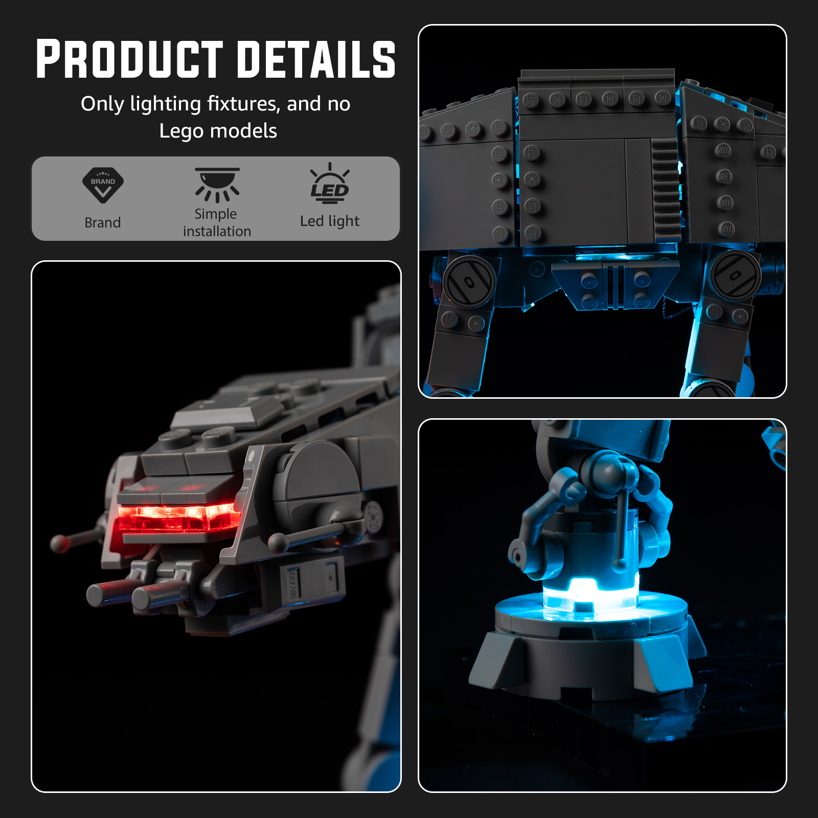 Set Lampu LED Cocok untuk Lego - Model Kit Fantasy ulasan dan harga