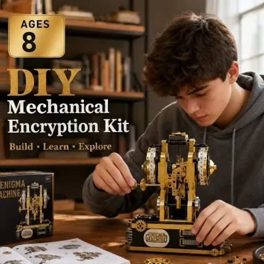Set Blok Bangunan Mesin Enigma - Model Kit Companies ulasan dan harga