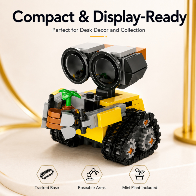 Set Blok Bangunan Robot Mini,  - Model Kit Lego ulasan dan harga