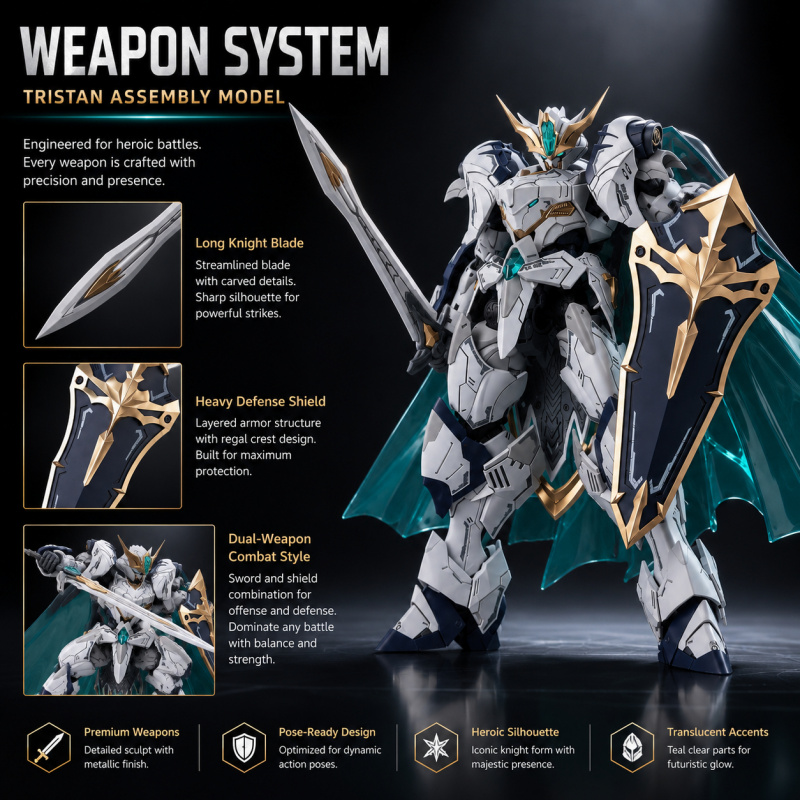 Kit Perakitan Model Mecha Tris - Model Kit Tristan ulasan dan harga