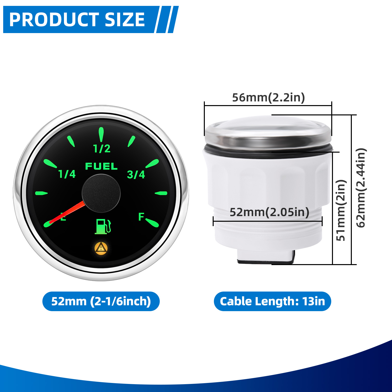 Pengukur Level Bahan Bakar 52m - Panel Line Marker ulasan dan harga