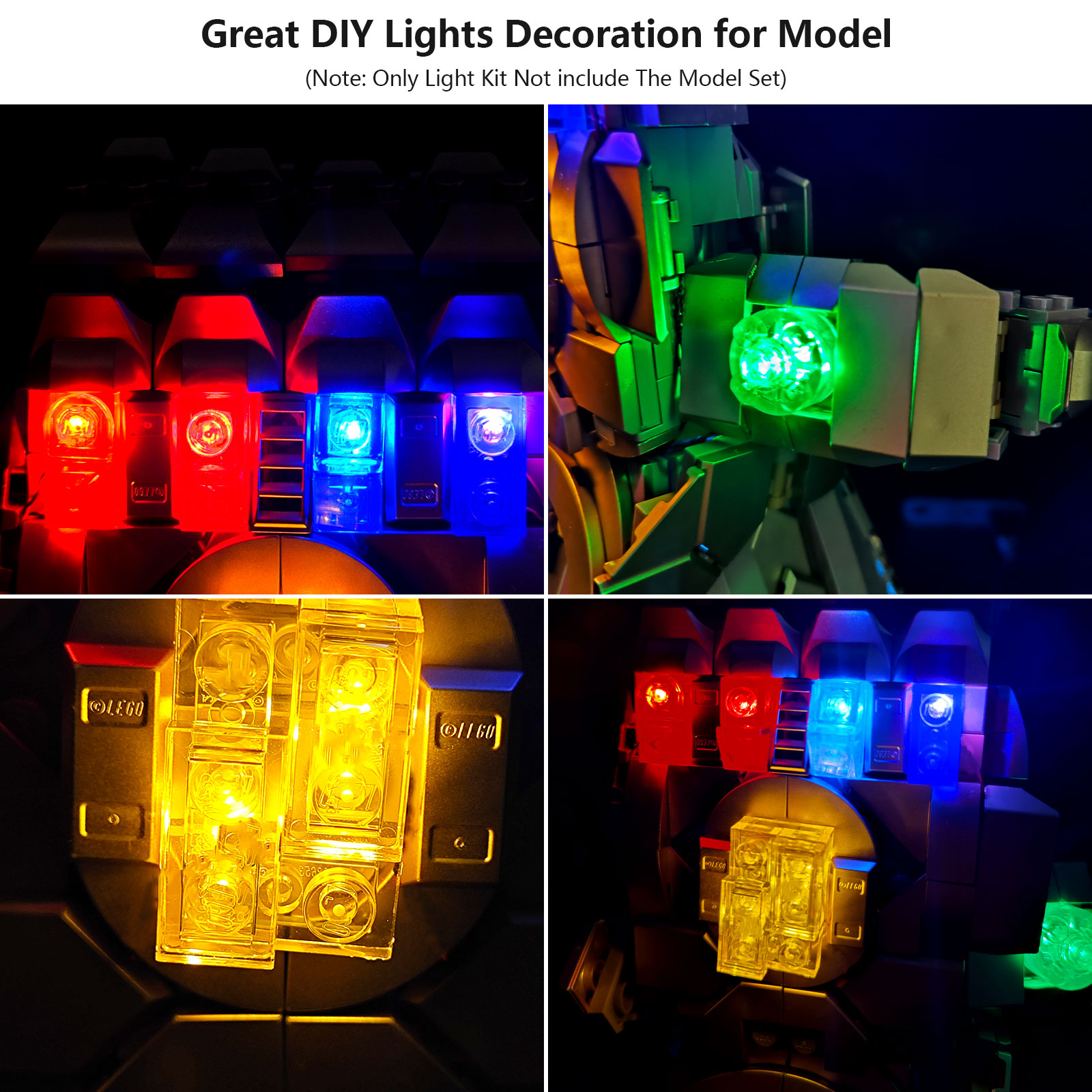 Kit Lampu LED LYBMTWF Kompatib - Model Kit Companies ulasan dan harga