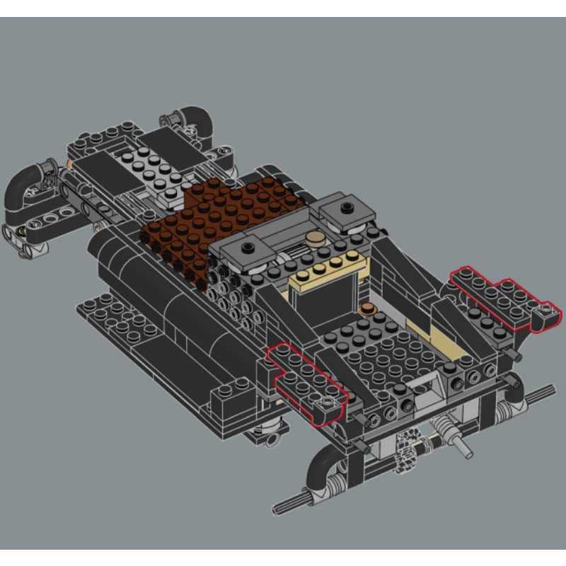 1060pcs Set Blok Bangunan Mobi - Model Kit Lego ulasan dan harga