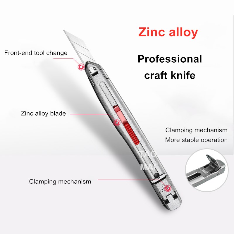 Pisau Utilitas Paduan Seng Uki - Hobby Knife Blade ulasan dan harga