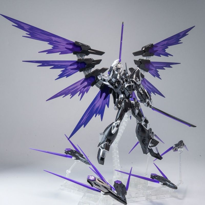 Chiba Hg 1/144 Garuda Black Kn - Model Kit Tristan ulasan dan harga