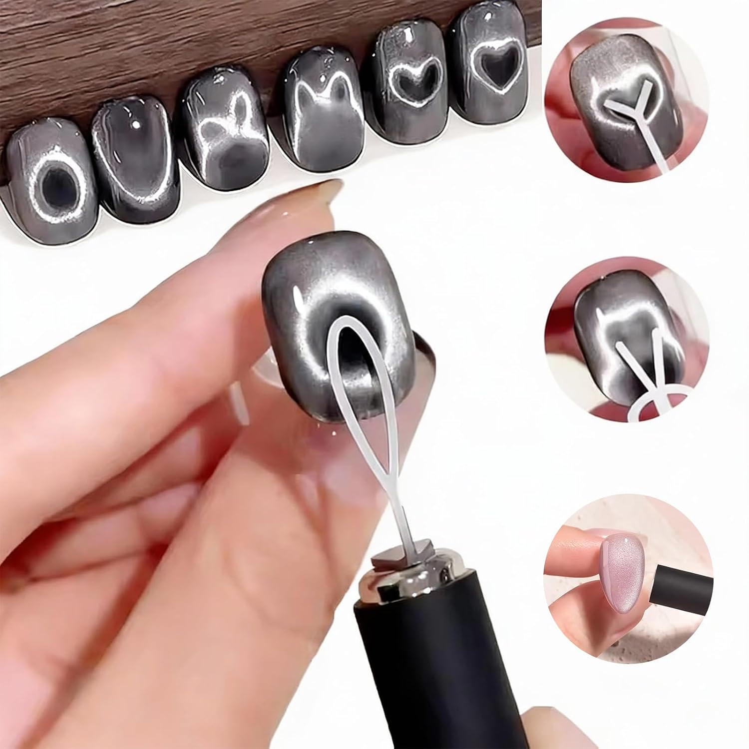 10Pcs Set Magnet Kuku Mata Kuc - Sanding Stick Set ulasan dan harga