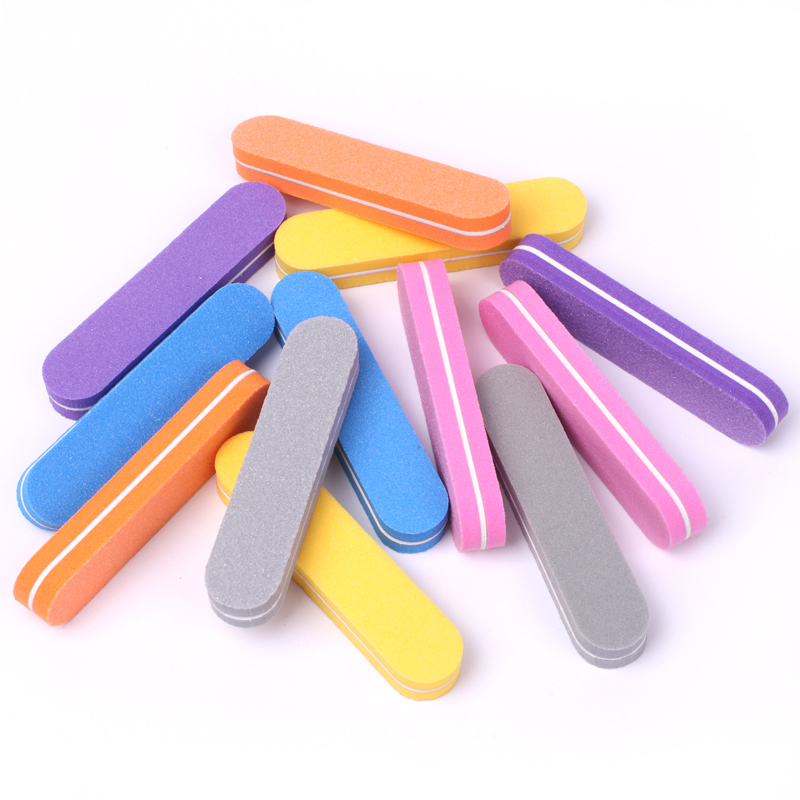 10 Buah Kikir Kuku Mini Busa B - Sanding Stick Set ulasan dan harga