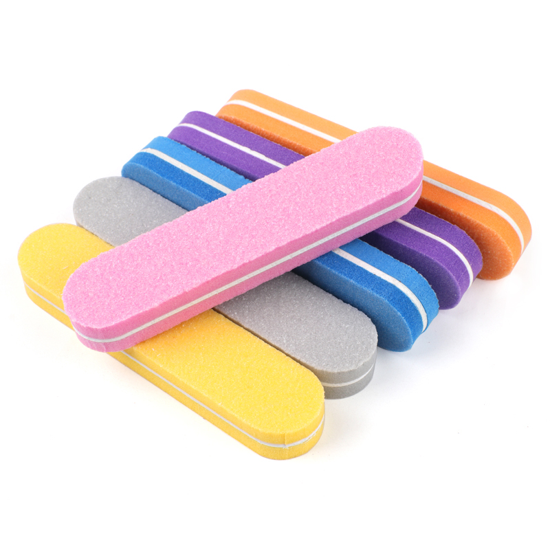 10 Buah Kikir Kuku Mini Busa B - Sanding Stick Set ulasan dan harga