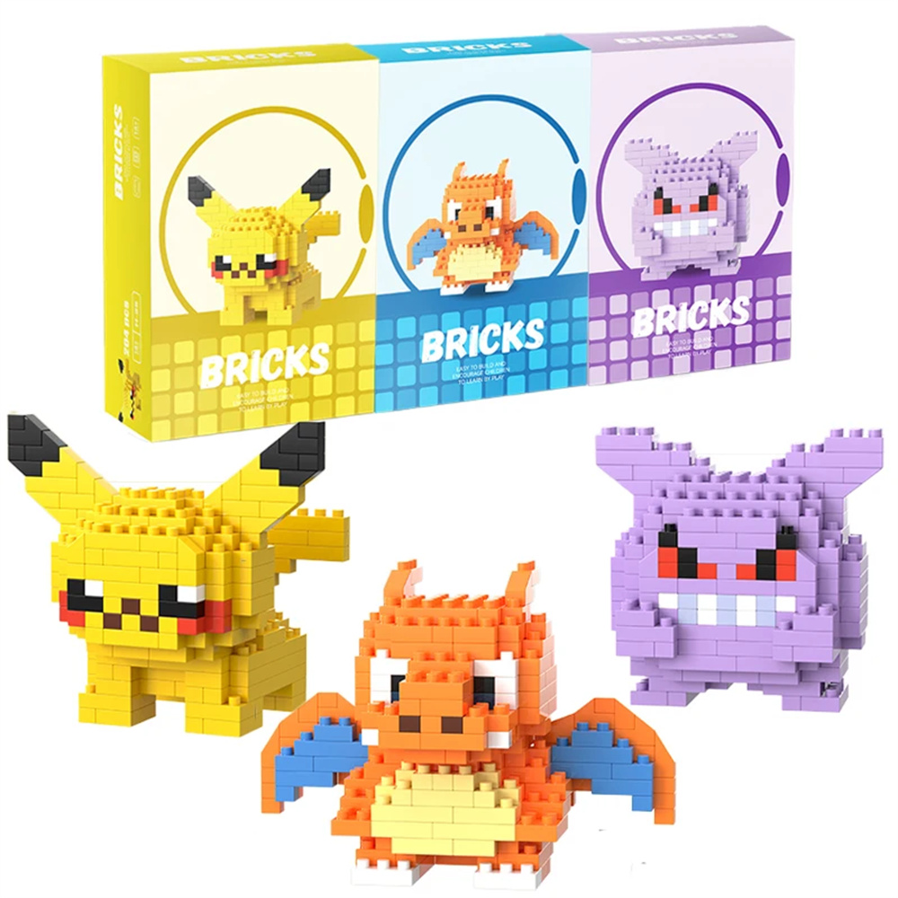 Blok Bangunan Mikro Pokemon Pi - Model Kit Figure ulasan dan harga