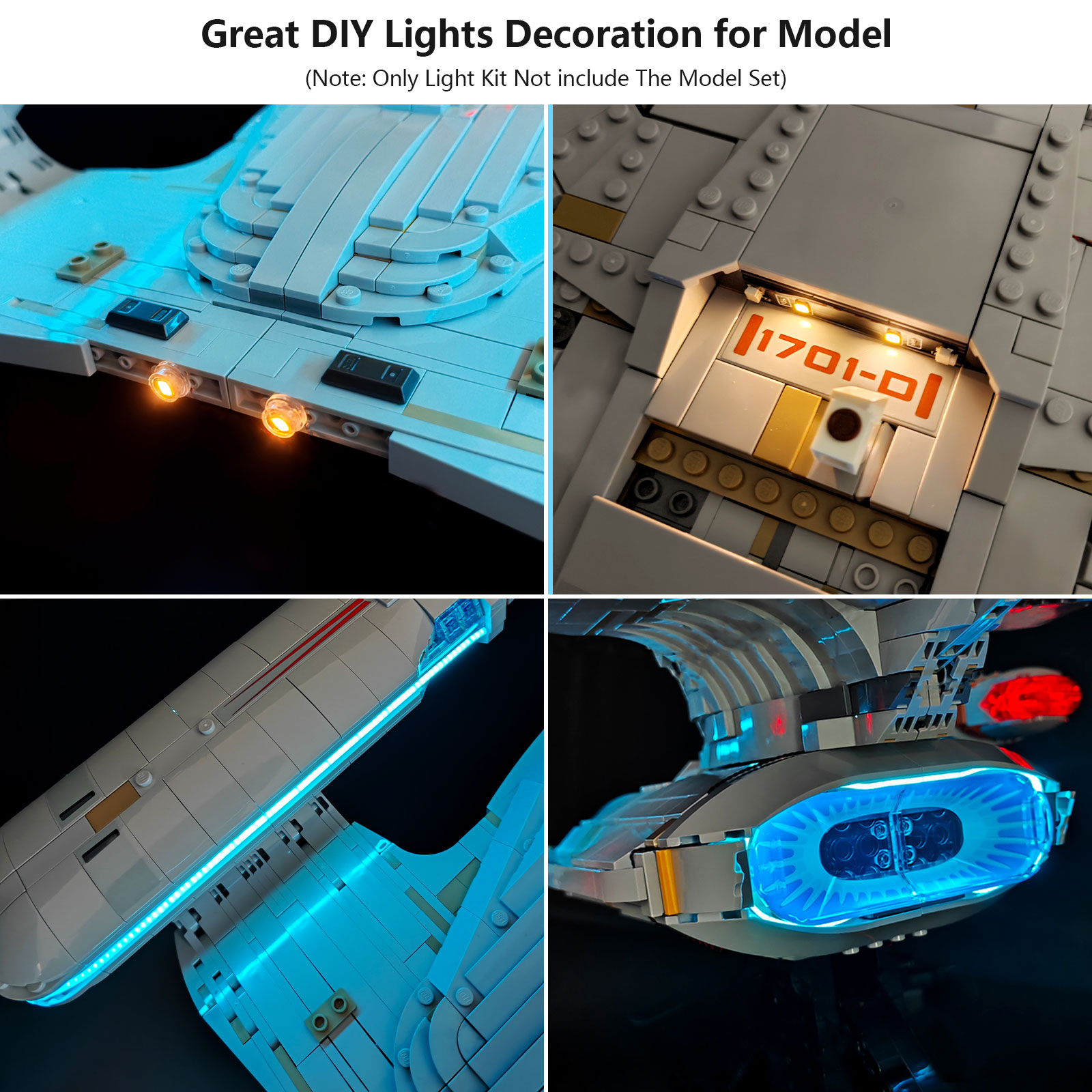 Kit Pencahayaan LED LYBMTWF un - Model Kit Companies ulasan dan harga