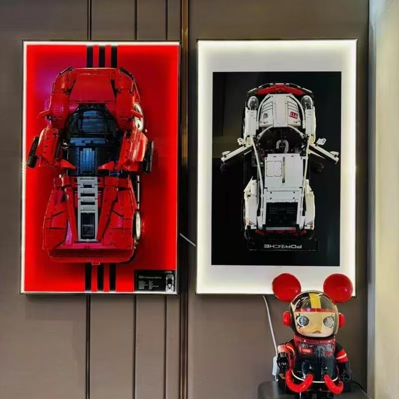 Hanya Papan Dinding Display ya - Model Kit Ferrari ulasan dan harga