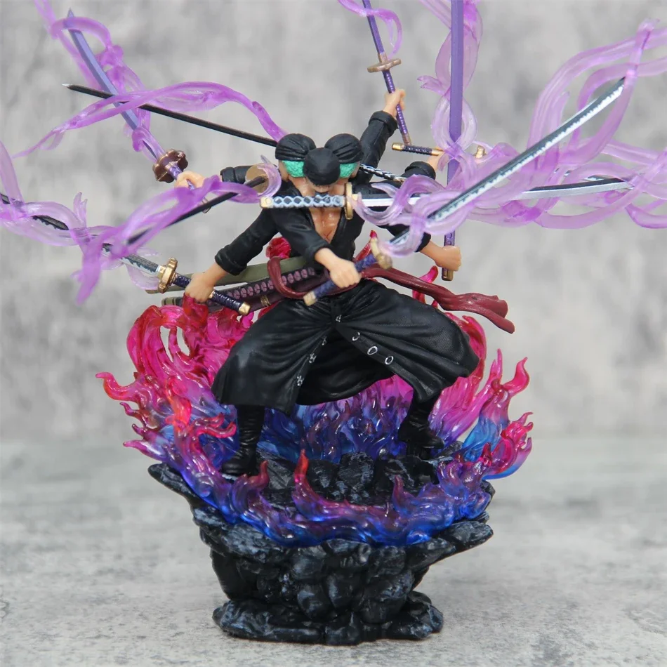 One Piece Zoro Action Figure T - Model Kit Anime ulasan dan harga