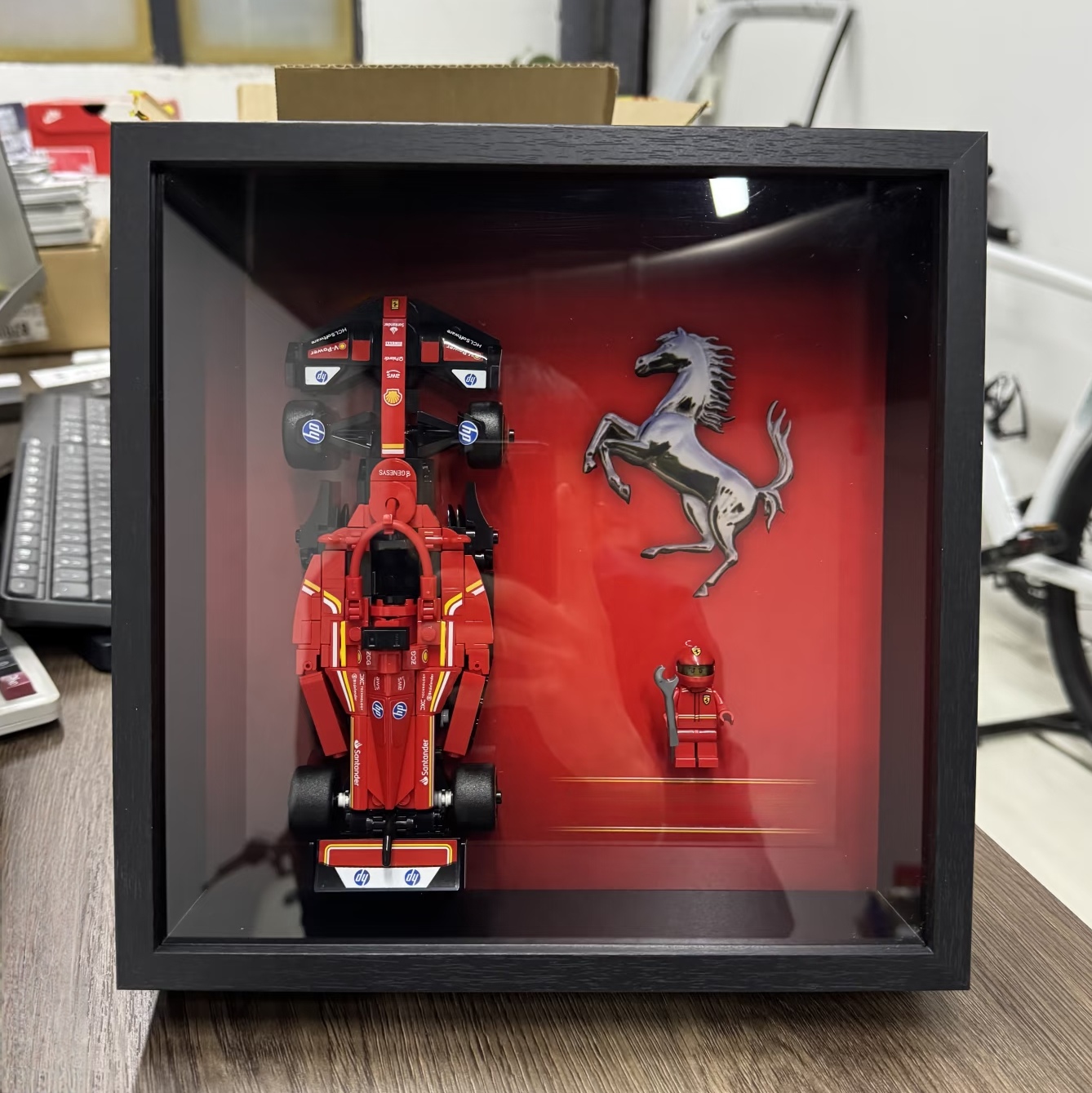 Papan Display Wallboard yang c - Model Kit Ferrari ulasan dan harga