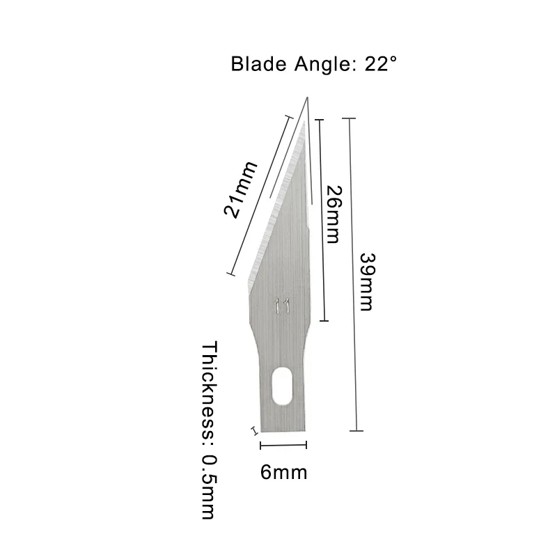 Pisau Ukir Logam Pisau Bedah 1 - Hobby Knife Blade ulasan dan harga