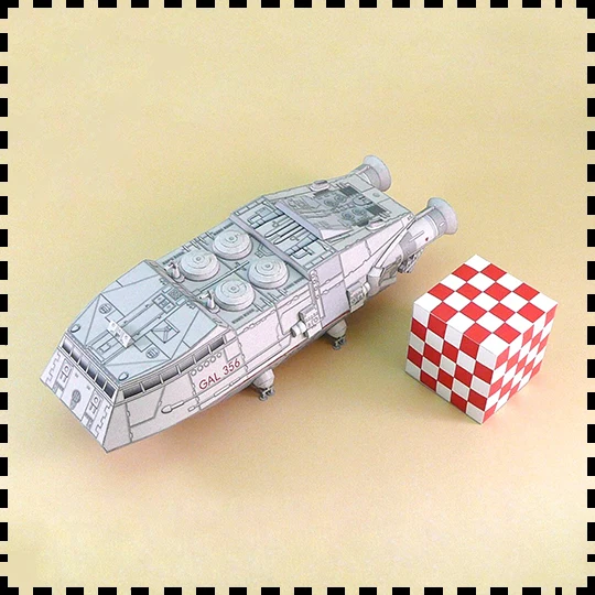 1:120 skala Battlestar Galacti - Model Kit Fantasy ulasan dan harga