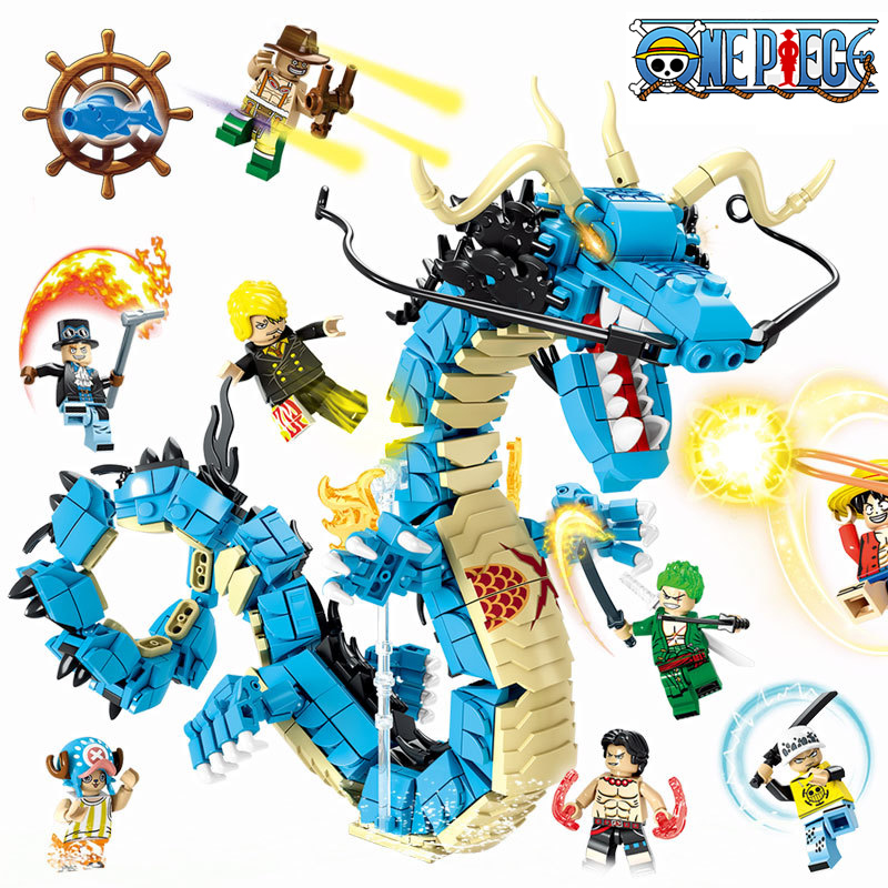 8in1 One Piece Building Blocks - Model Kit Lego ulasan dan harga