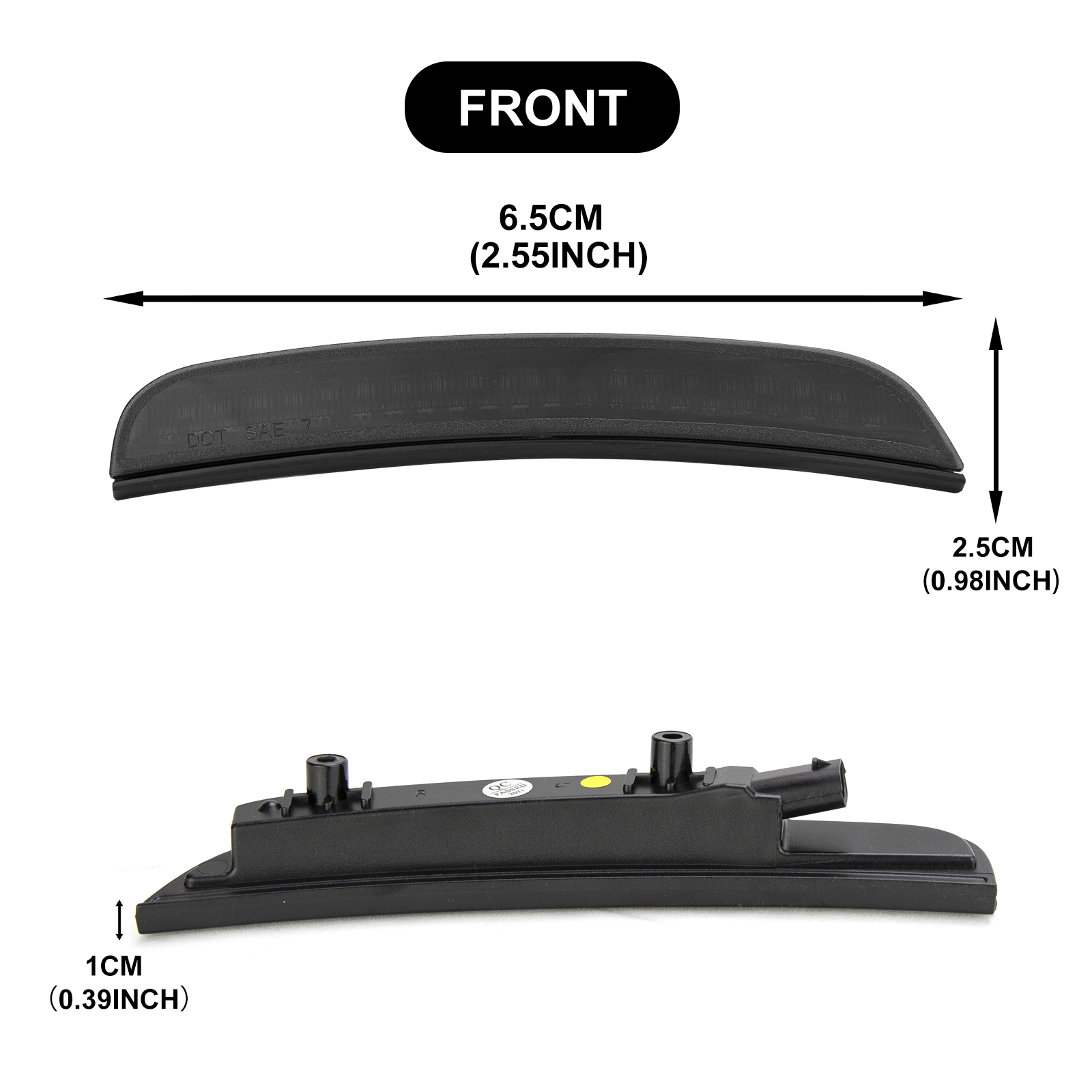 4 Buah Bumper Belakang Depan L - Model Kit Dodge Charger ulasan dan harga