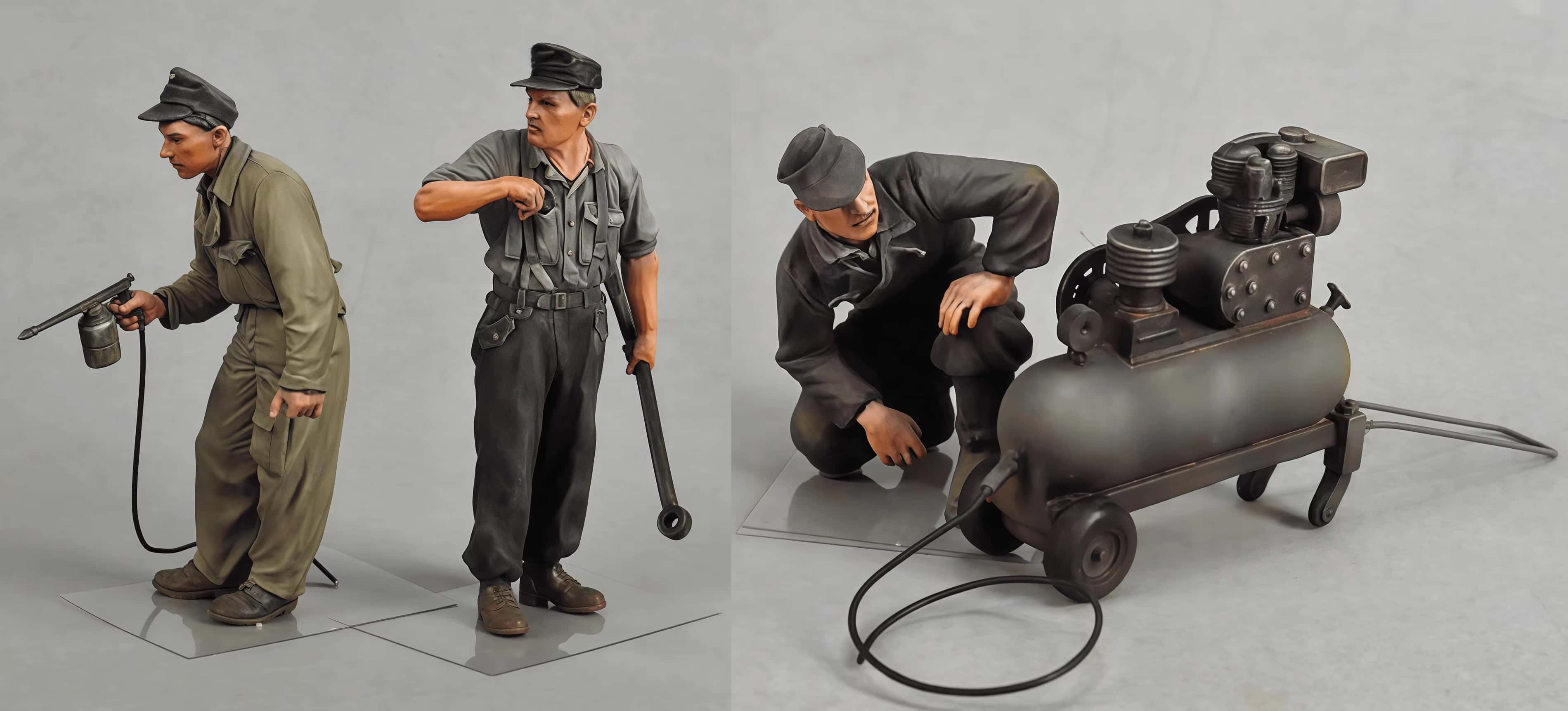 1: 35 Model Resin Cor GK, 3 Mo - Model Kit Italeri ulasan dan harga