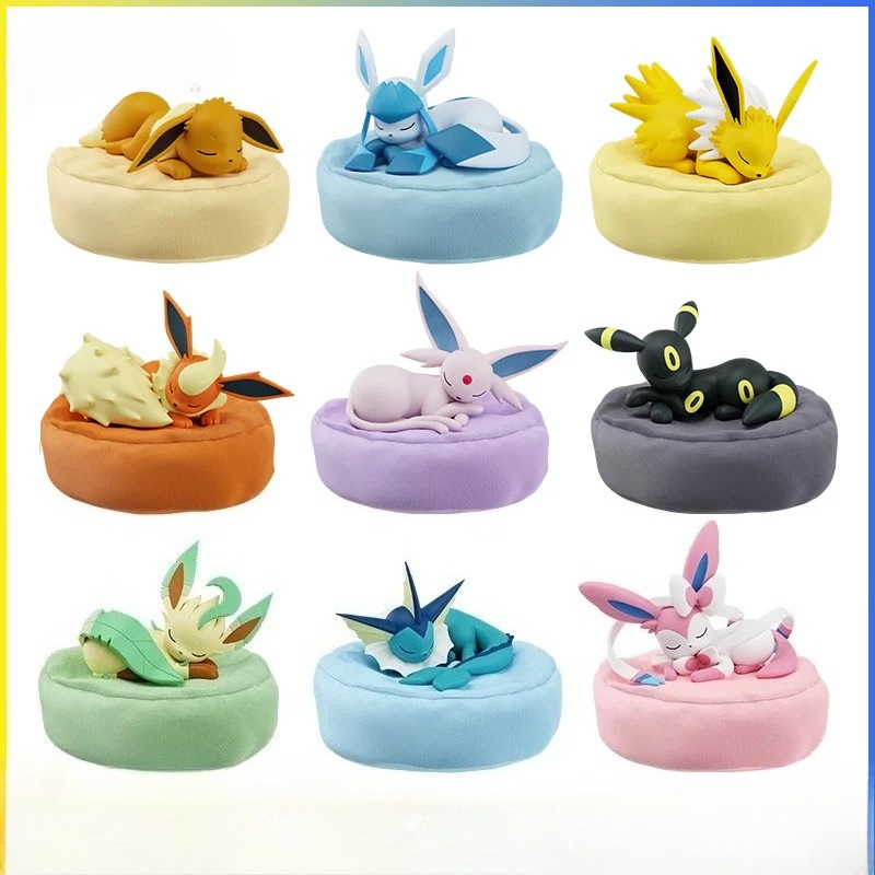 Pokemon Eevee Seri Posisi Tidu - Model Kit Eevee ulasan dan harga