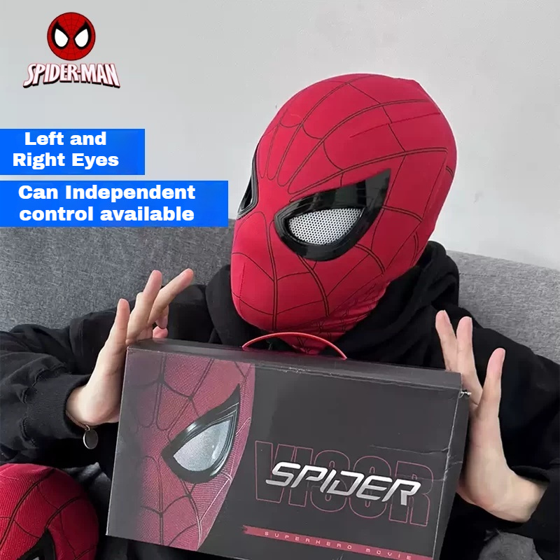 Kit Cosplay Spider-Man, Masker - Model Kit Figure ulasan dan harga