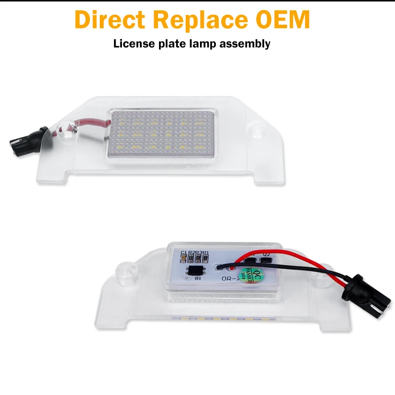 Lampu plat nomor LED mobil unt - Model Kit Dodge Charger ulasan dan harga