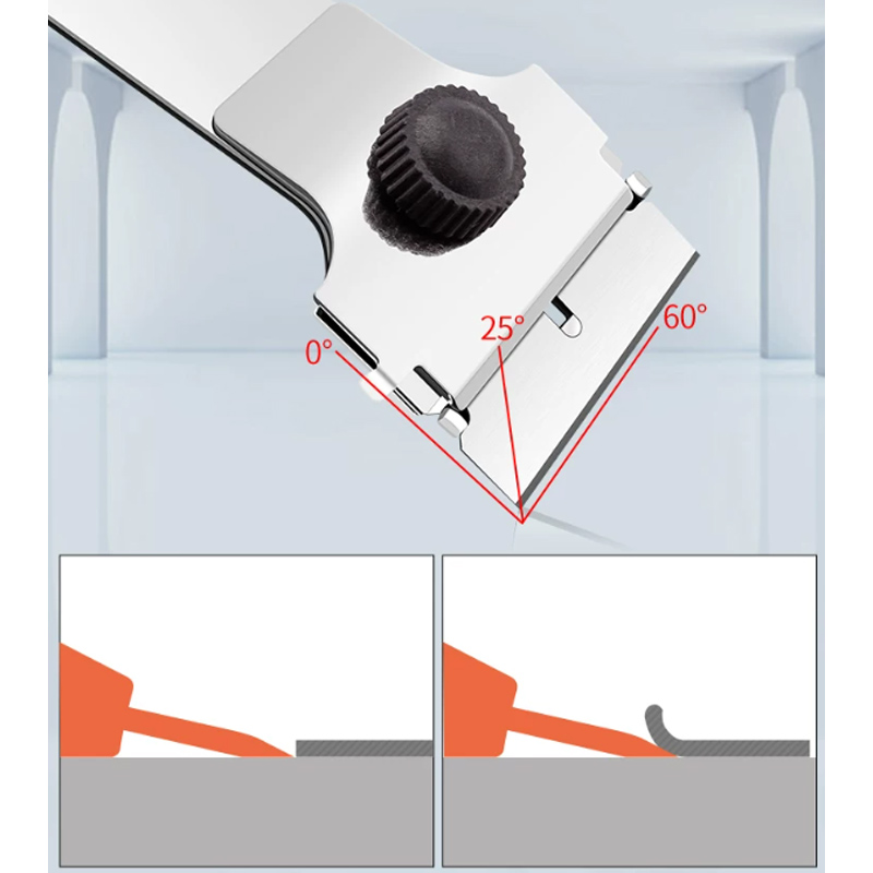 Pengikis karet, pengikis dempu - Seam Scraper Tool ulasan dan harga