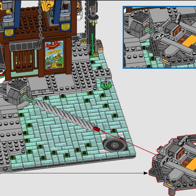 Set Blok Bangunan Pabrik Perba - Model Kit Lego ulasan dan harga