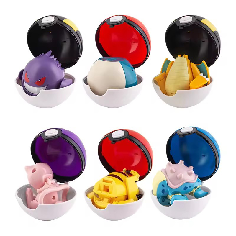 Figur Pokemon Pokeball Transfo - Model Kit Eevee ulasan dan harga
