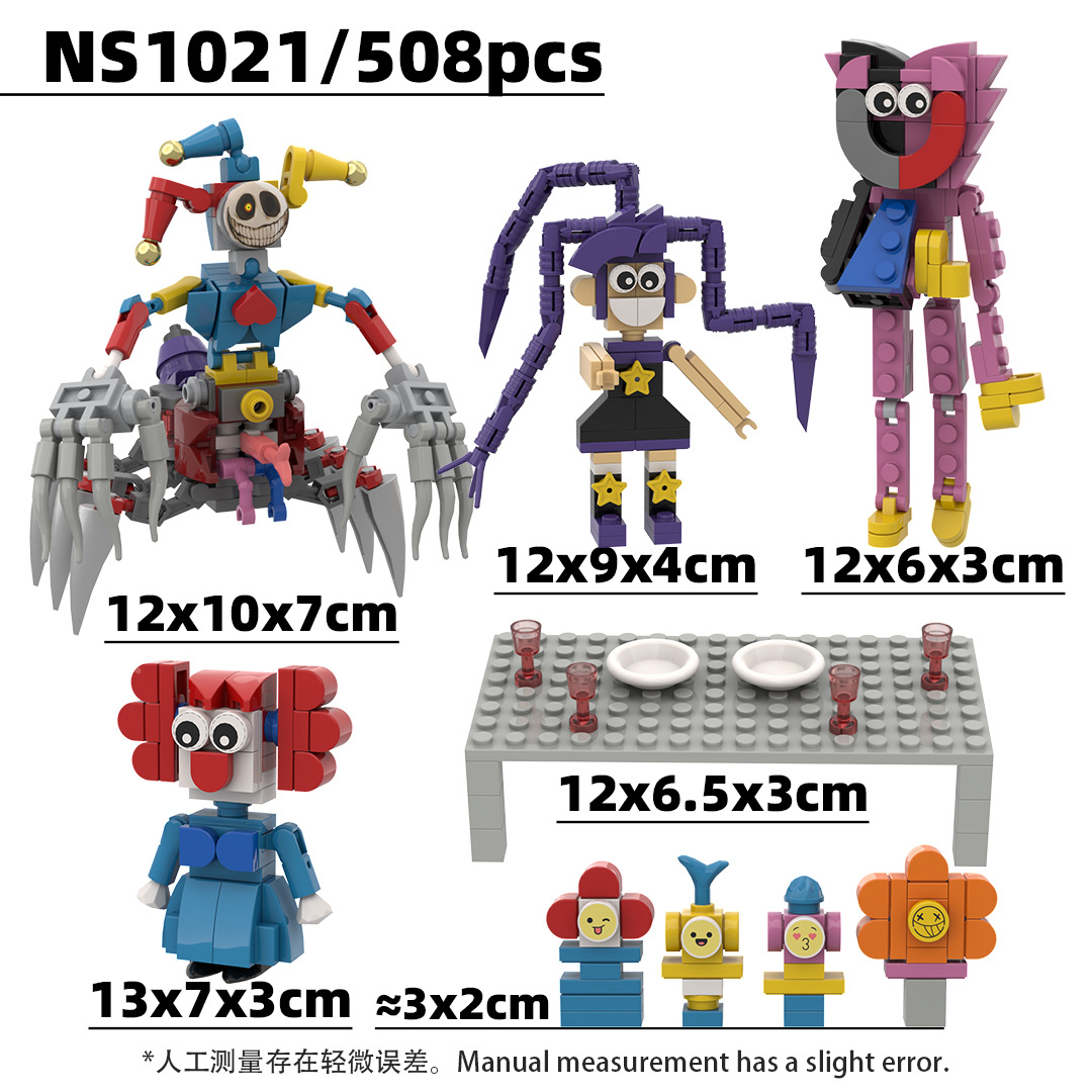 Set Blok Bangunan Adegan Meja  - Model Kit Fantasy ulasan dan harga
